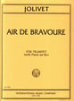 AIR DE BRAVOURE TRUMPET SOLO cover